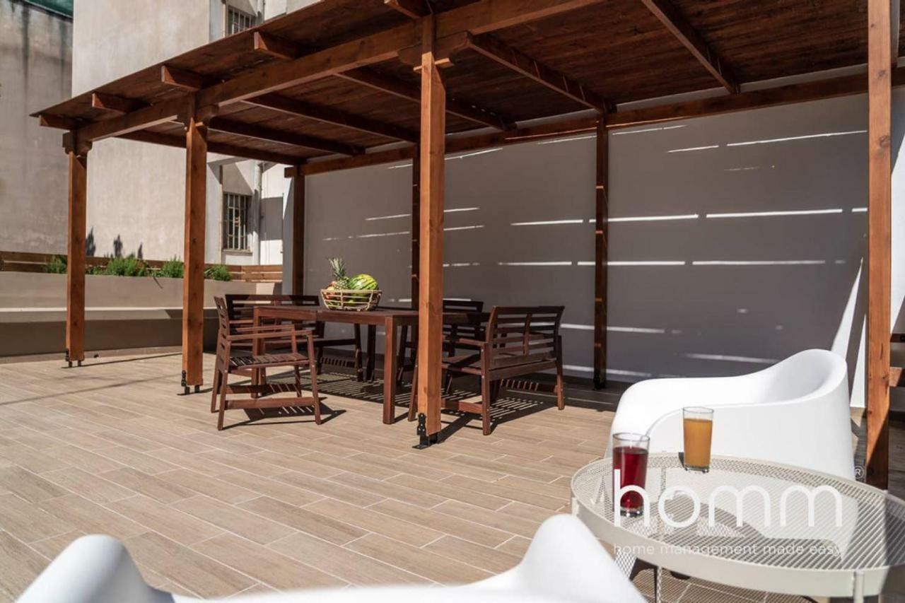 Nemeseos 1St Floor Homm Apartment With Roof Garden And Wading Pool Athens Exterior photo