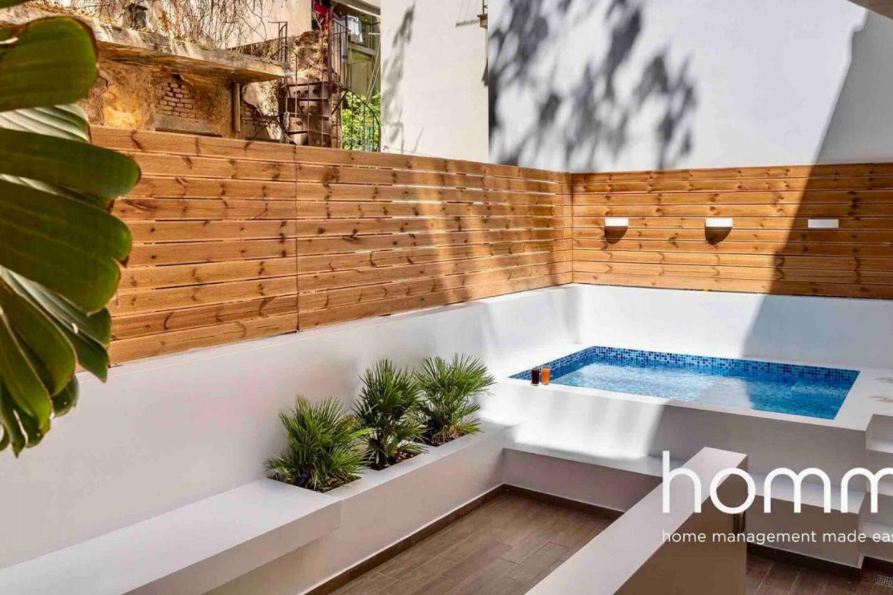 Nemeseos 1St Floor Homm Apartment With Roof Garden And Wading Pool Athens Exterior photo